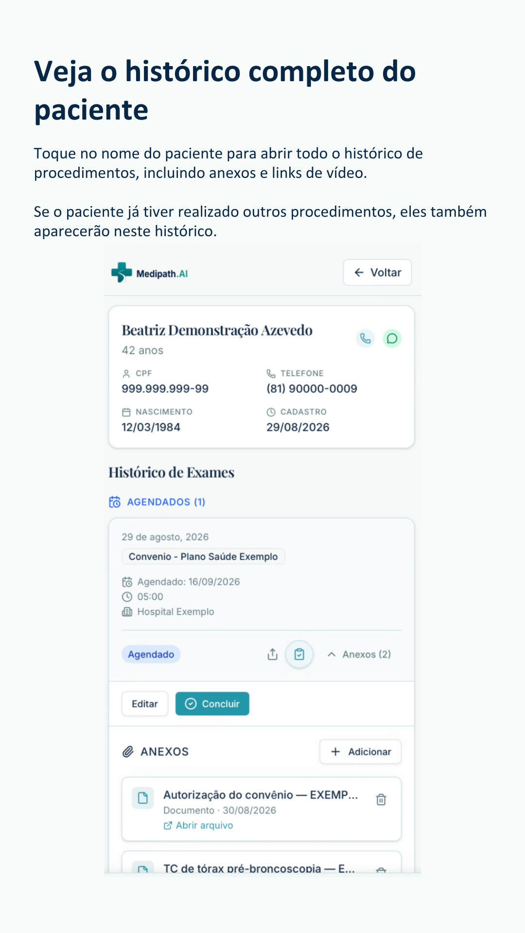 Guia rápido Medipath.AI — página 7 de 14